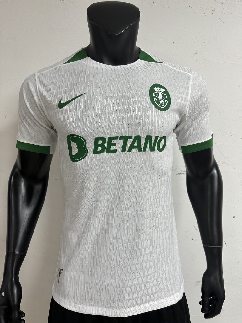 AAA Quality Sporting Lisbon 24/25 Away White Jersey(Player)